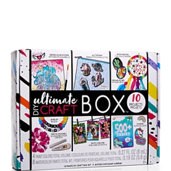 SteveMadden Other - #104 Steve Madden Iridescent sandals & Ultimate D.I.Y. Craft Box